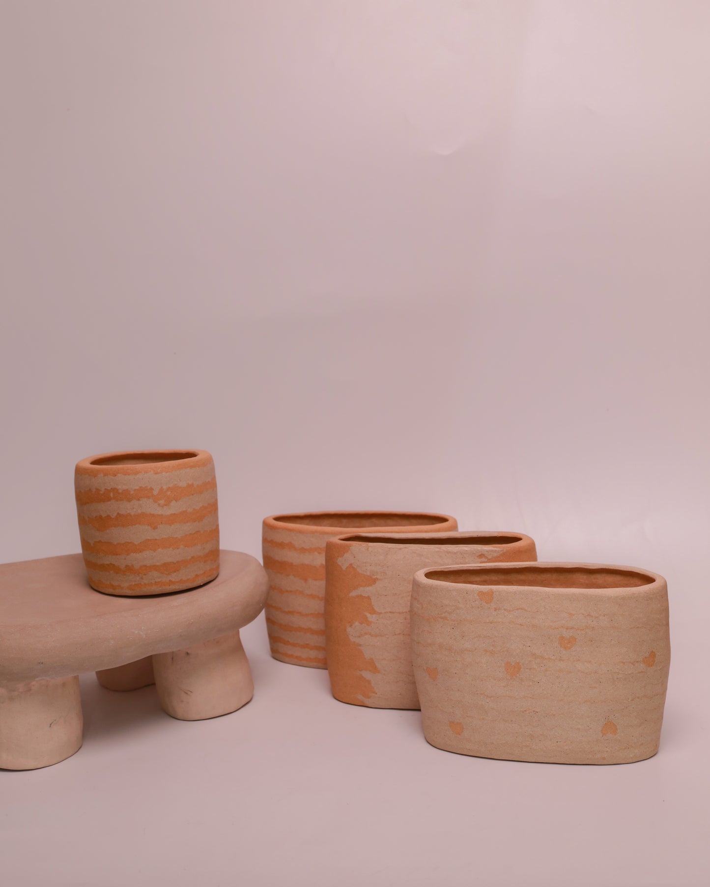 Oval planters