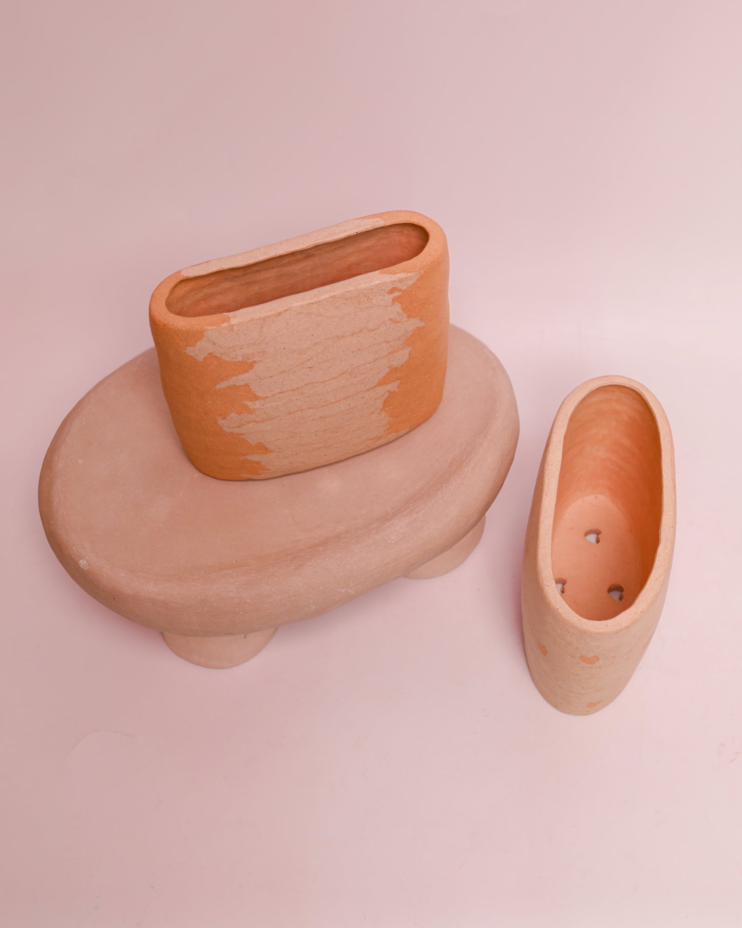 Oval planters