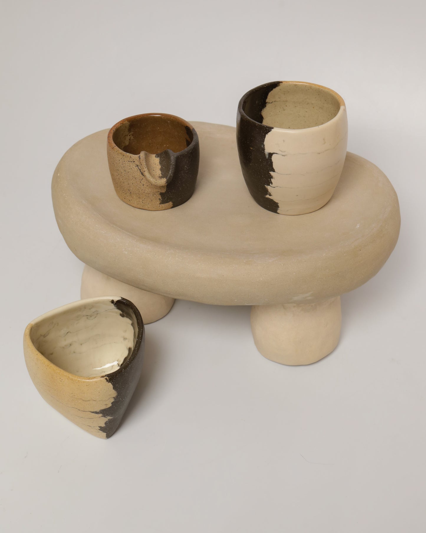 333 series - cups & ashtray