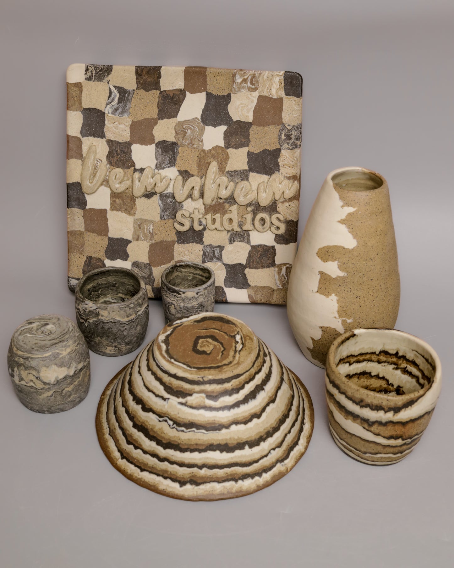 333 series - cups & ashtray