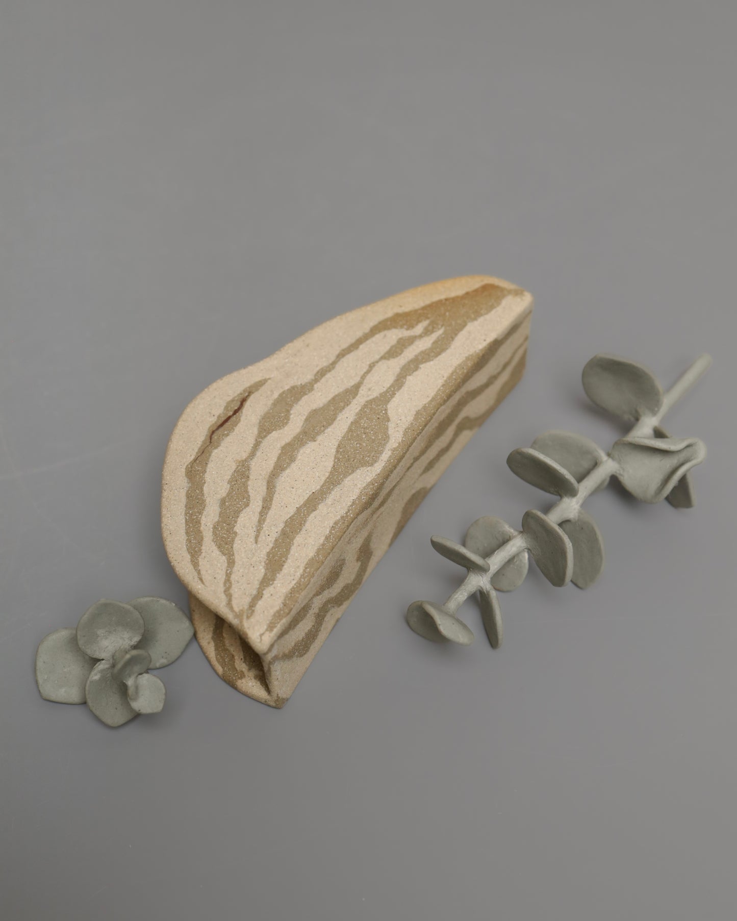 Tan & brown animal print inspired napkin holder