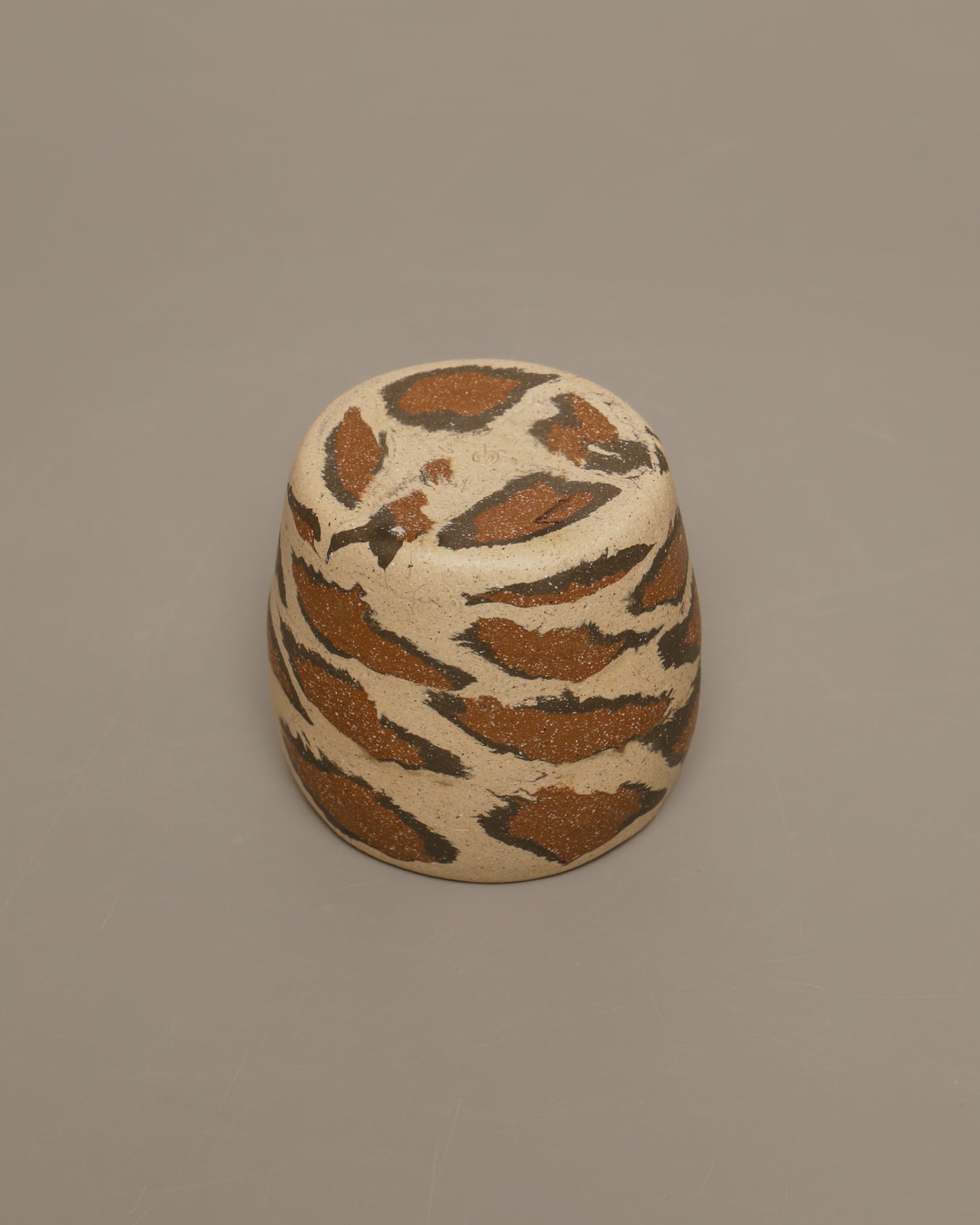 Animal print inspired part ii - leopard print small cup (second piece in the group photo)