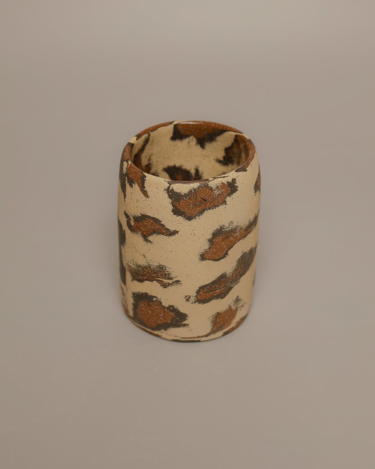 Animal print inspired part ii - leopard print medium cup