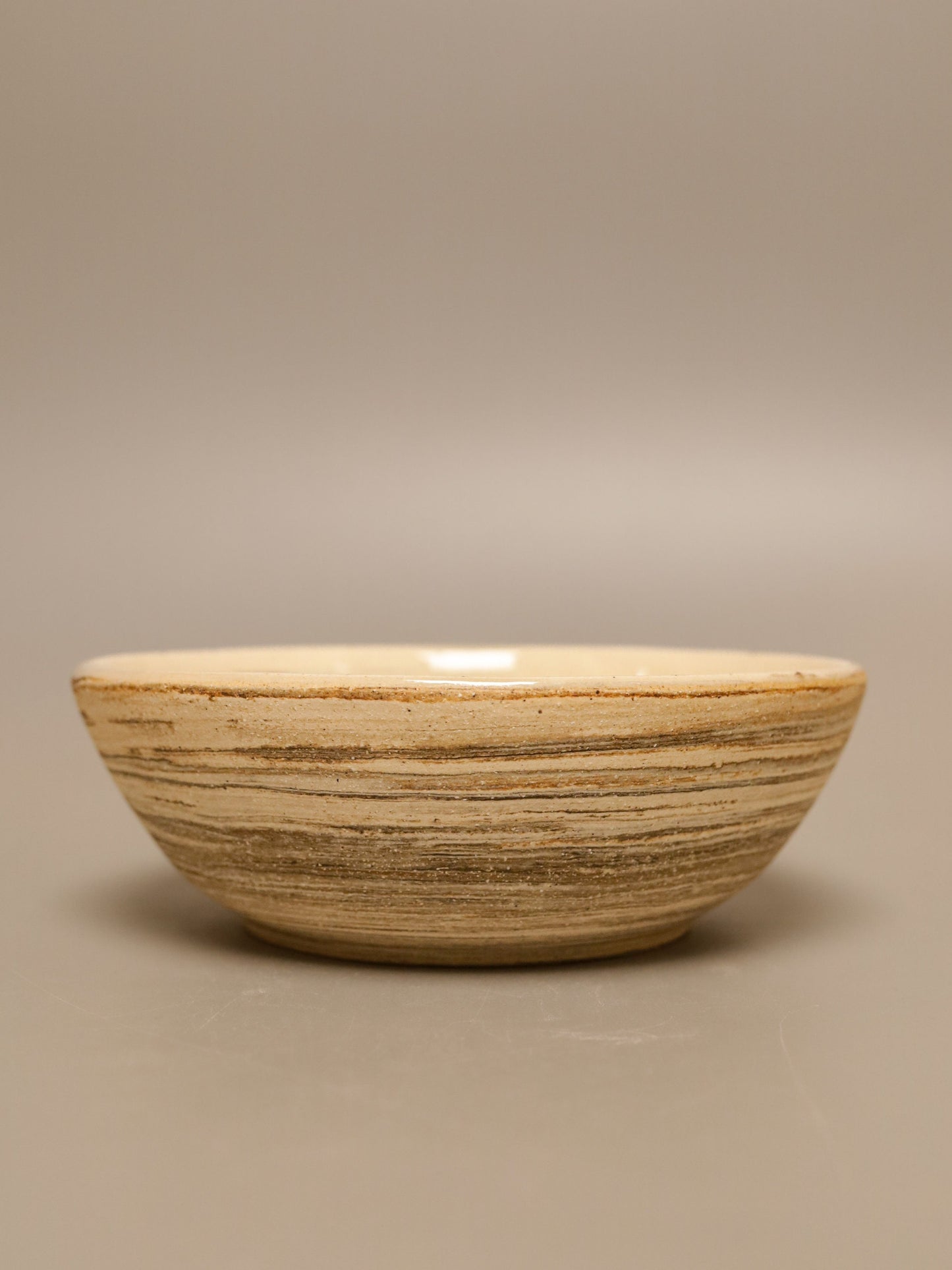 Hand thrown marbled pasta bowl 1